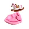 Rocking Horse Silicone Mold DIY Fondant Cake Chocolate Clay Craft Decor Tool
