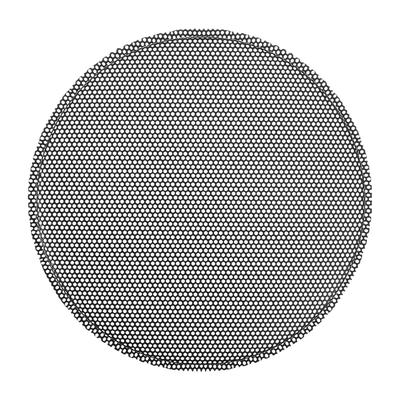 ACROPIX Universal 4,5" Lautsprechergitter Mesh für Audio Subwoofer 118x124x9mm Rahmenlos Schwarz - 1 Stück