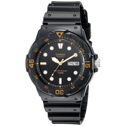 Casio Standard Analog Watch MRW-200H-1EV Black Men's Overseas Model