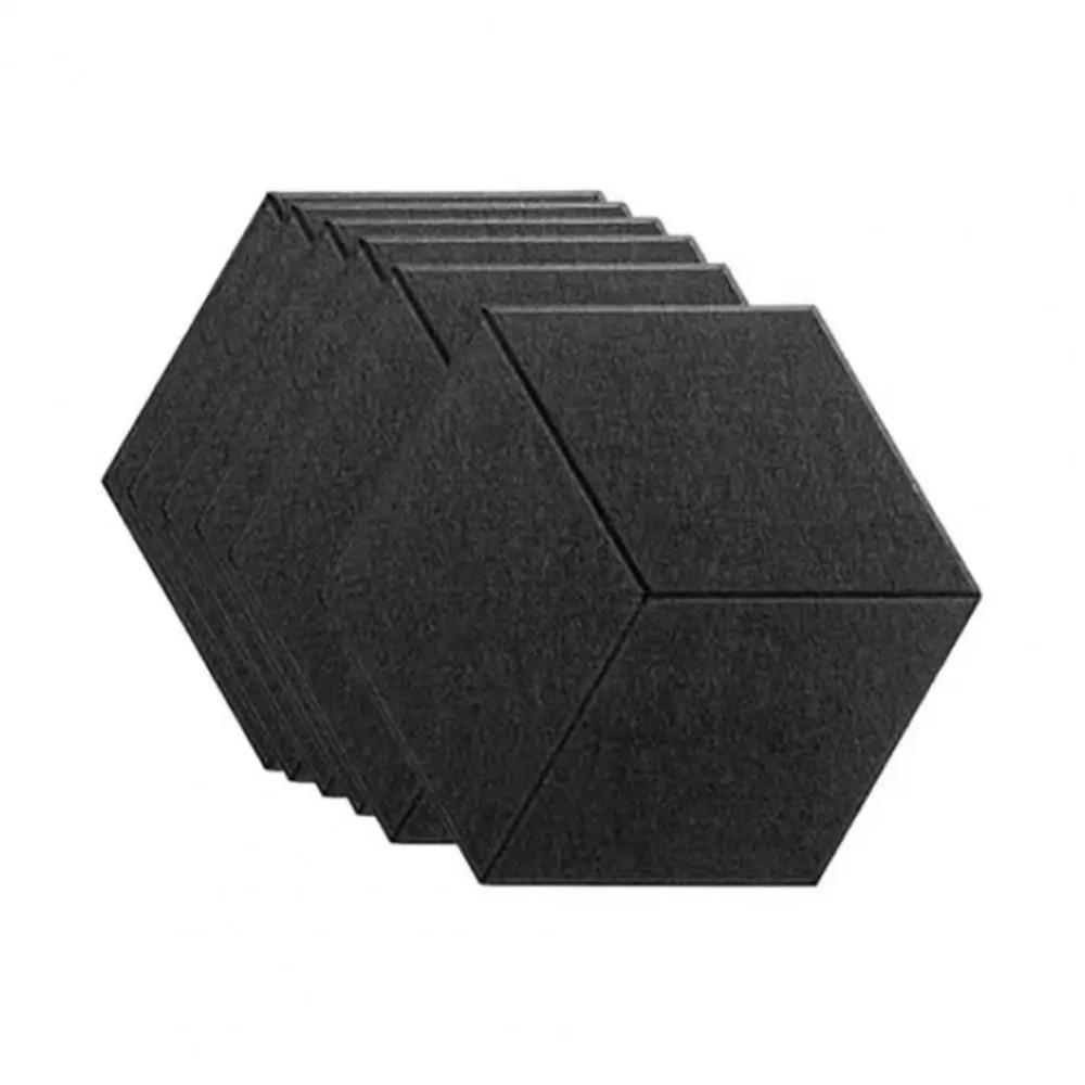 6pcs Y-Type Acoustic Panels Polyester Sound Insulation Panel Background Wall Stickers  Music Rooms