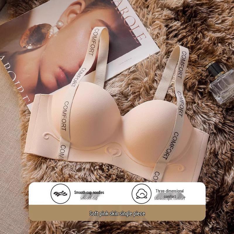 Tila Seamless Bra: Women's Small Chest, Enhanced Support, Anti-Sagging, Adjustable Shapewear, No Empty Cup.