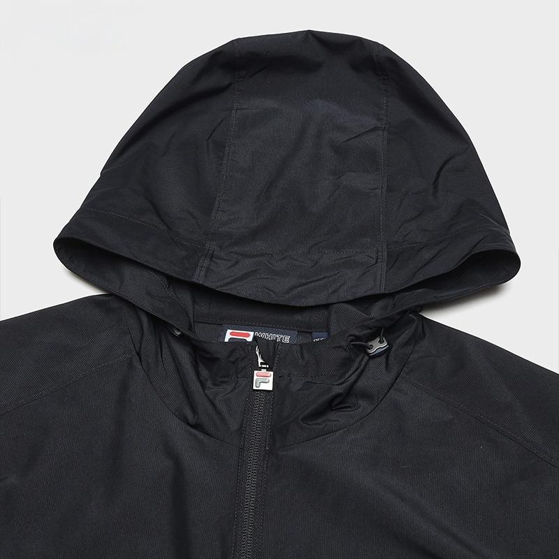 FILA Modern Heritage Classic Business Woven Hooded Long Sleeve Jacket Men jackets Legendary-Blue F11M431703F-NV