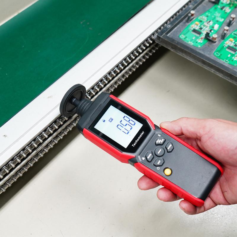 UNI-T UT372D 2-in-1 Digitaler RPM-Drehzahlmesser Hohe Präzision Digitaler Drehzahlmesser Tragbares Drehzahlmessgerät