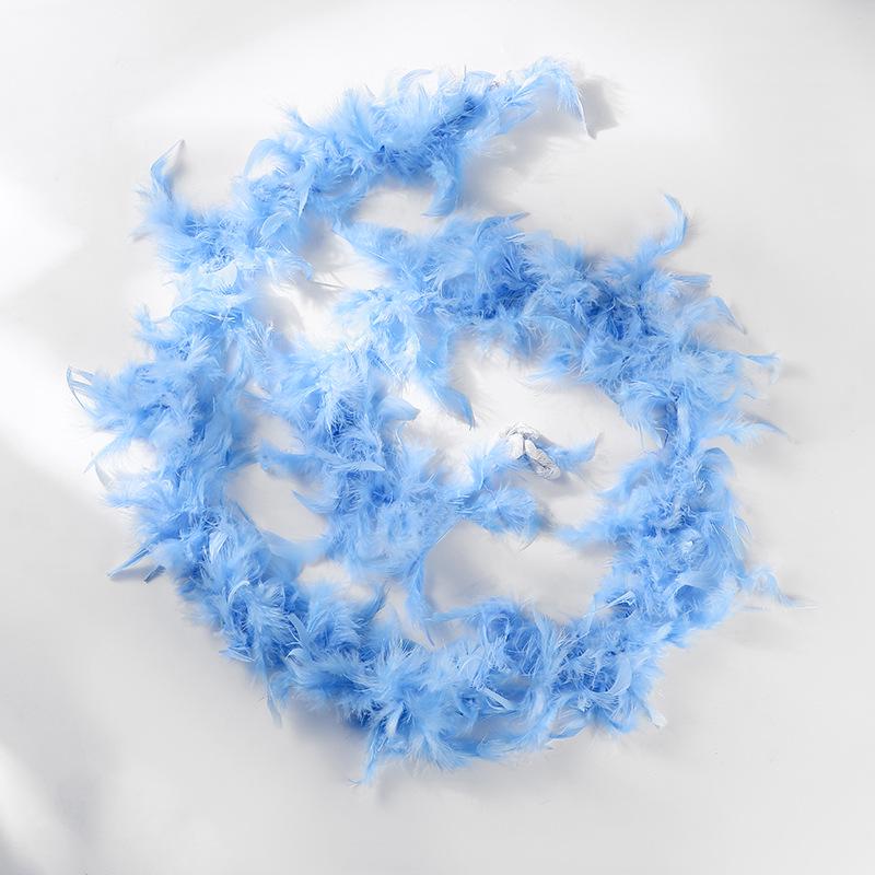 40g Fire Feather Turkey Boa, 2m - Party & Festival Scarf Decoration