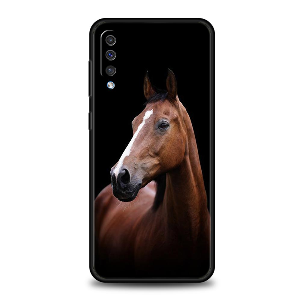 Horse Phone Case For Samsung Galaxy A56 A36 A26 A34 A17 A16 A06 A14 A12 A54 A72 A70 A30 A24 A22 5G A20e A52 A50 A40 A32 4G Cover
