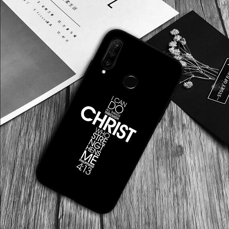 Bible Verse Jesus Christ Christian For Huawei Nova 11 9 10 SE Y70 Y60 Y90 Y61 Y91 Y73 Y72 12i 11i 8i P30 P40 Lite P60 Pro Case