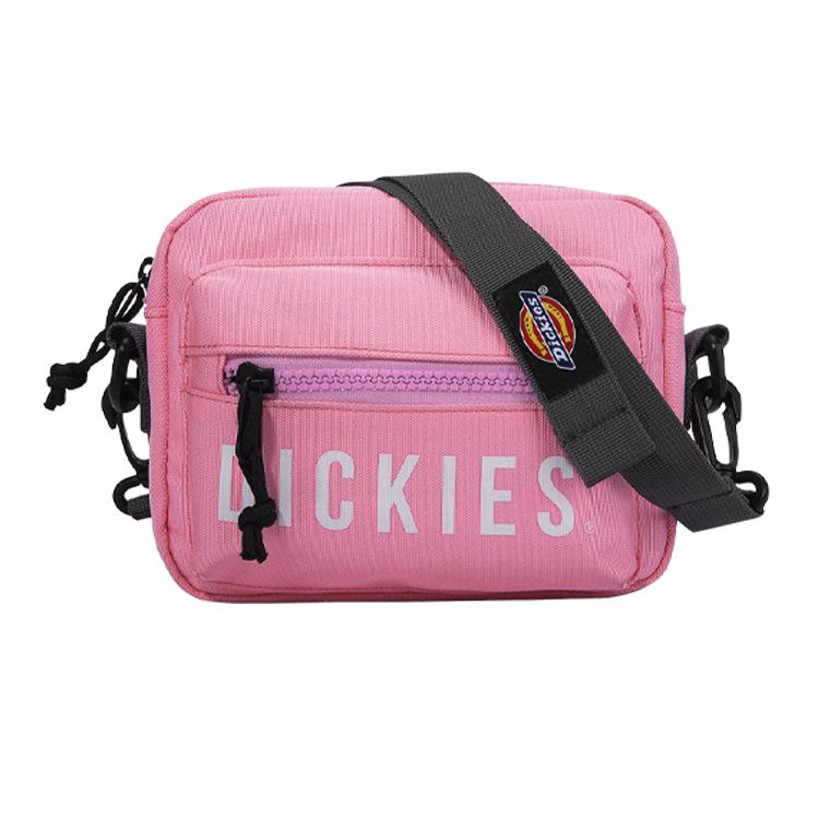 

New Dickies Polyester Shoulder Bag, Crossbody Bag Unisex Pink 181W90LBB56PK02 18.0*6.1*14.0CM