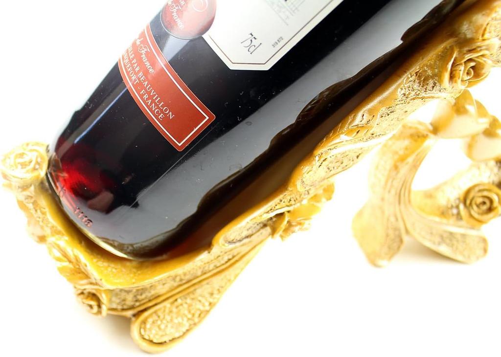 Anberotta Antique Wine Holder, Wine Rack, Wine/Champagne Bottle Holder Stand, Interior Decor, N-W35