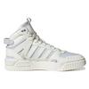 Adidas Neo D-Pad Mid Casual Slip-Resistant Durable High-Top Skate Shoes Women Sneakers White Blue IG7621