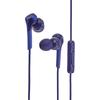 Audio-Technica ATH-CKS550XiS BL Wired In-Ear Headphones for Smartphones, Deep Bass, High-Resolution Audio Compatible, Blue