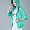 Hooded Thin Jacket Women's Sunscreen Clothing Long Sleeved Breathable Short Coat Daily Simple Casual Summer