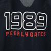Pearly Gates Made In Japan Short Sleeve Polo Shirt Navy Women Used