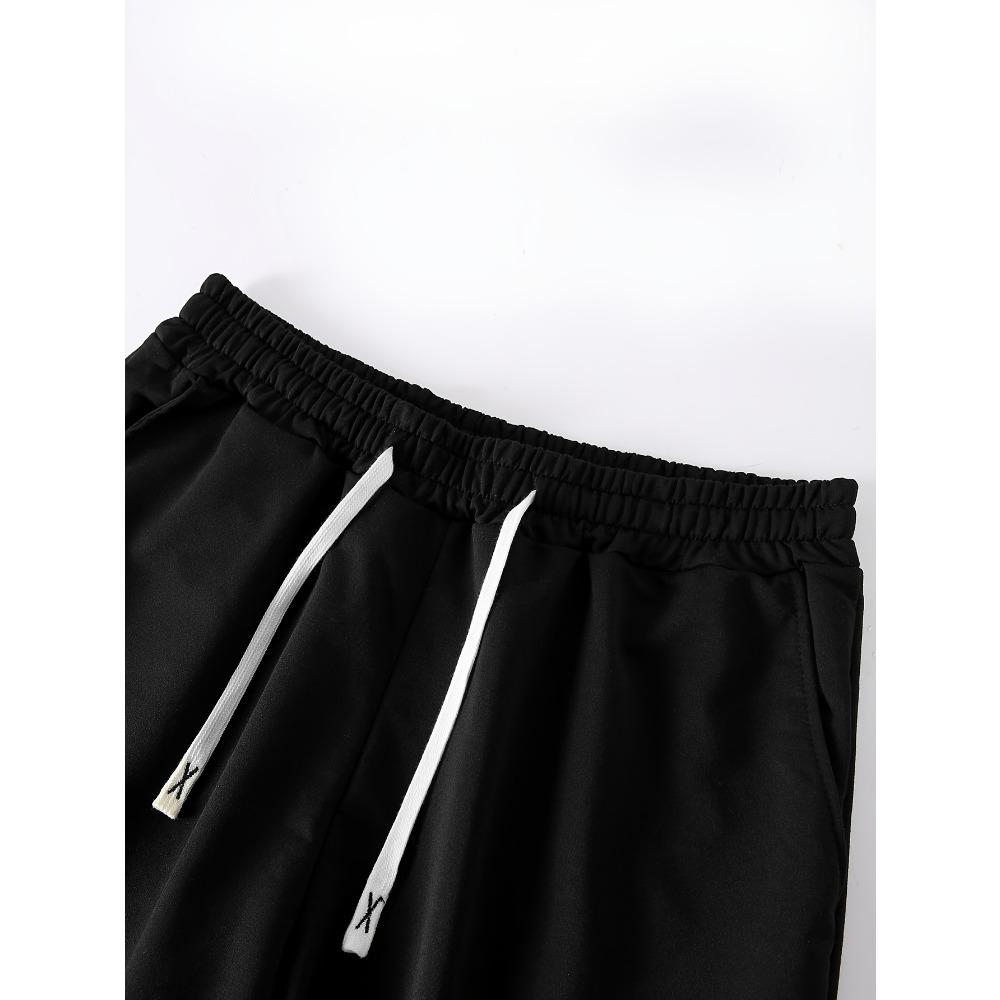 Summer New Printed Men's Shorts Loose Straight-Leg Sports Five-Point Pants Trendy Casual Mid Pants