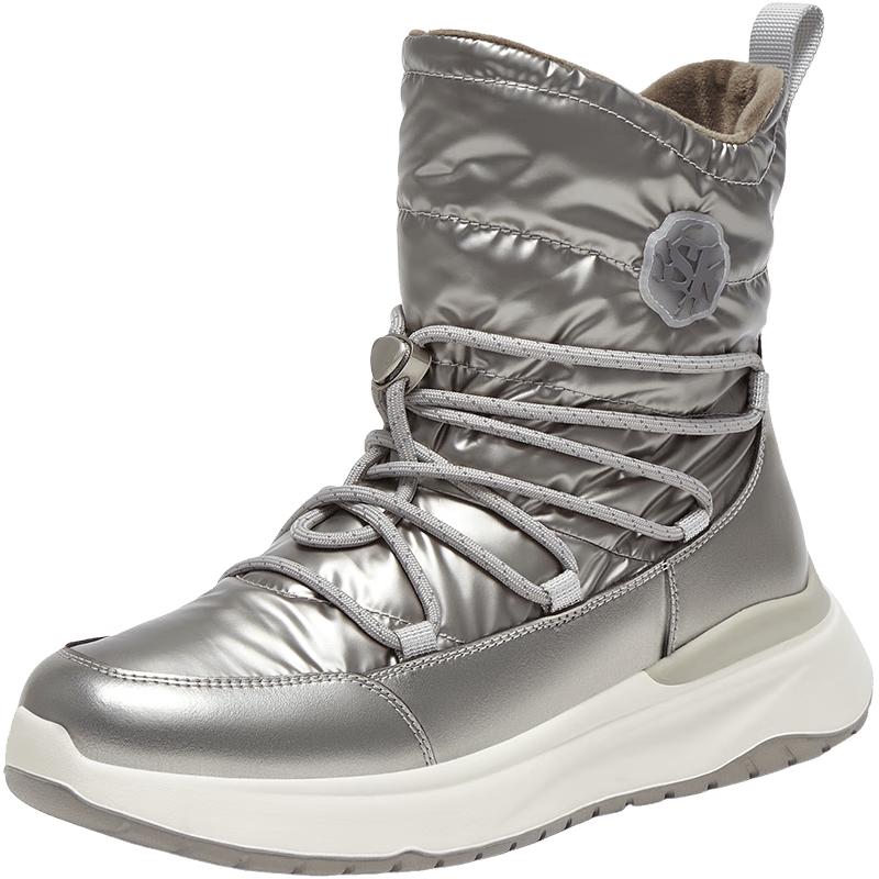 SKAP Women s Thick-Sole Winter Ankle Boots 37