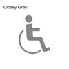 PVC Disabled On Board Car Wheelchair Sign Sticker Windshield Window Waterproof And Scratch Resistant Decals Styling Decoration
