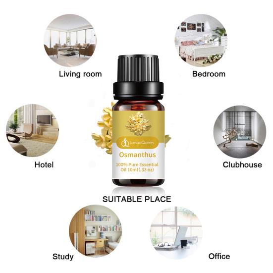 10ml Osmanthus Body Oil Massage Aromatherapy Moisturizing Plant Extracts Deep Penetration Beauty Care Essential Oil for Home