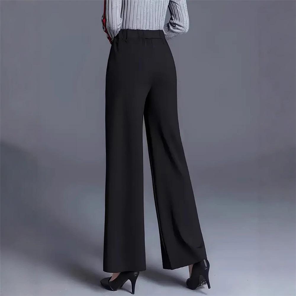 Women's Spring and Summer Wide Leg High Waist Loose Slimming Casual Pants