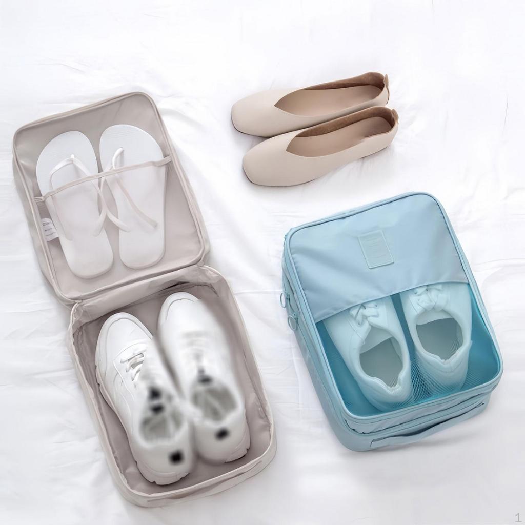 Travel Shoe Bag Organizer Durability Dustproof Practical with Handle Men Women Lightweight Storage