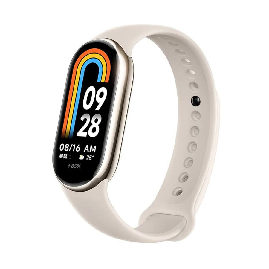 Rubber Strap for Mi Band 8 Bracelet Xiaomi Mi Band 8 NFC Silicone Sport Strap Quick Release Correa Miband 8 SmartWatch Wristband