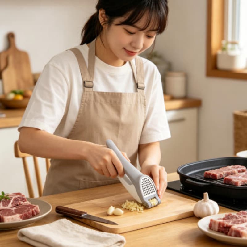 Garlic Press Kitchen Accessories Multifunction Hand Press Food Cutter Garlic Onion Nuts Manual Fruit Vegetable