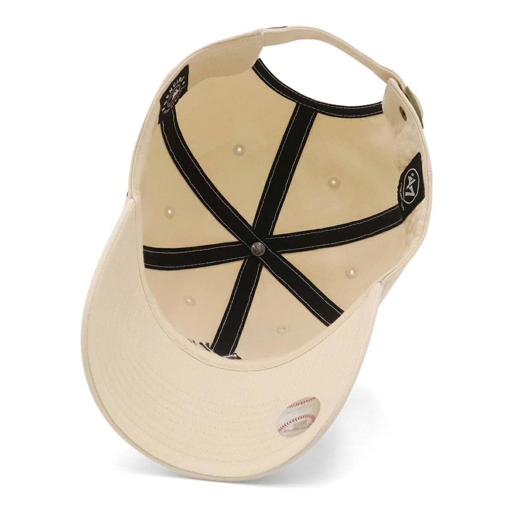 47 CLEAN UP Kappe MLB Logo NY Natur KOSTENLOS '47brand '47BRAND