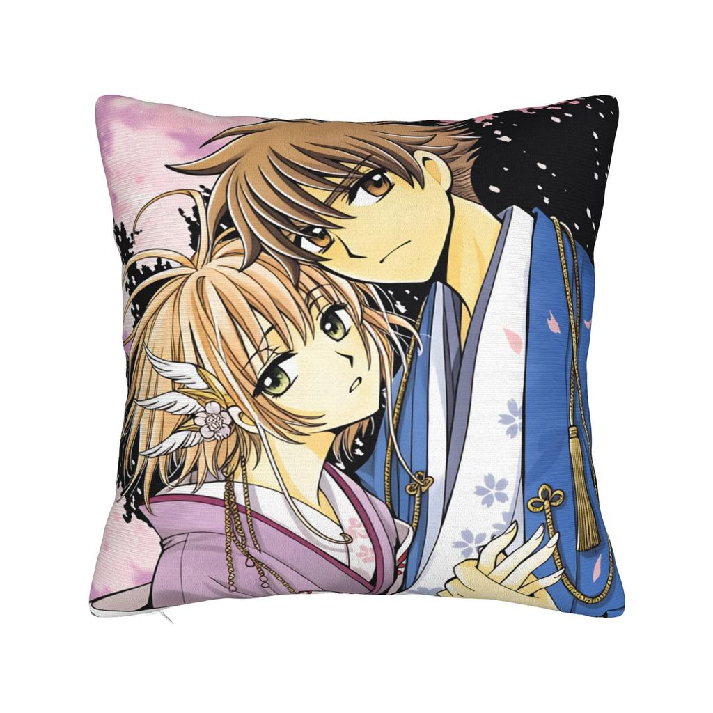 Tsubasa Sakura Syaoran Pillow Case Comfy Pillow Cover Kawaii Pillowcases For Sofa Home Decor