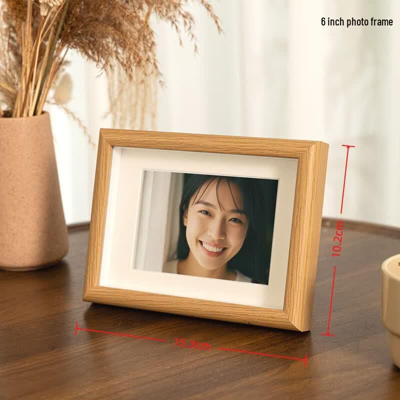 PACKAGE FASHION 3D Hollow Wooden Photo Frame