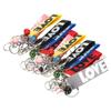 14PCS Key Chain with Tinkle Bell Polyester MultiColor for Schoolbag Suitcase Gift