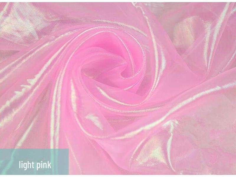 Buntes Fantasy-Laser-Gaze-Gewebe für Aisha Prinzessinnenkleider und Bühnenkostüme