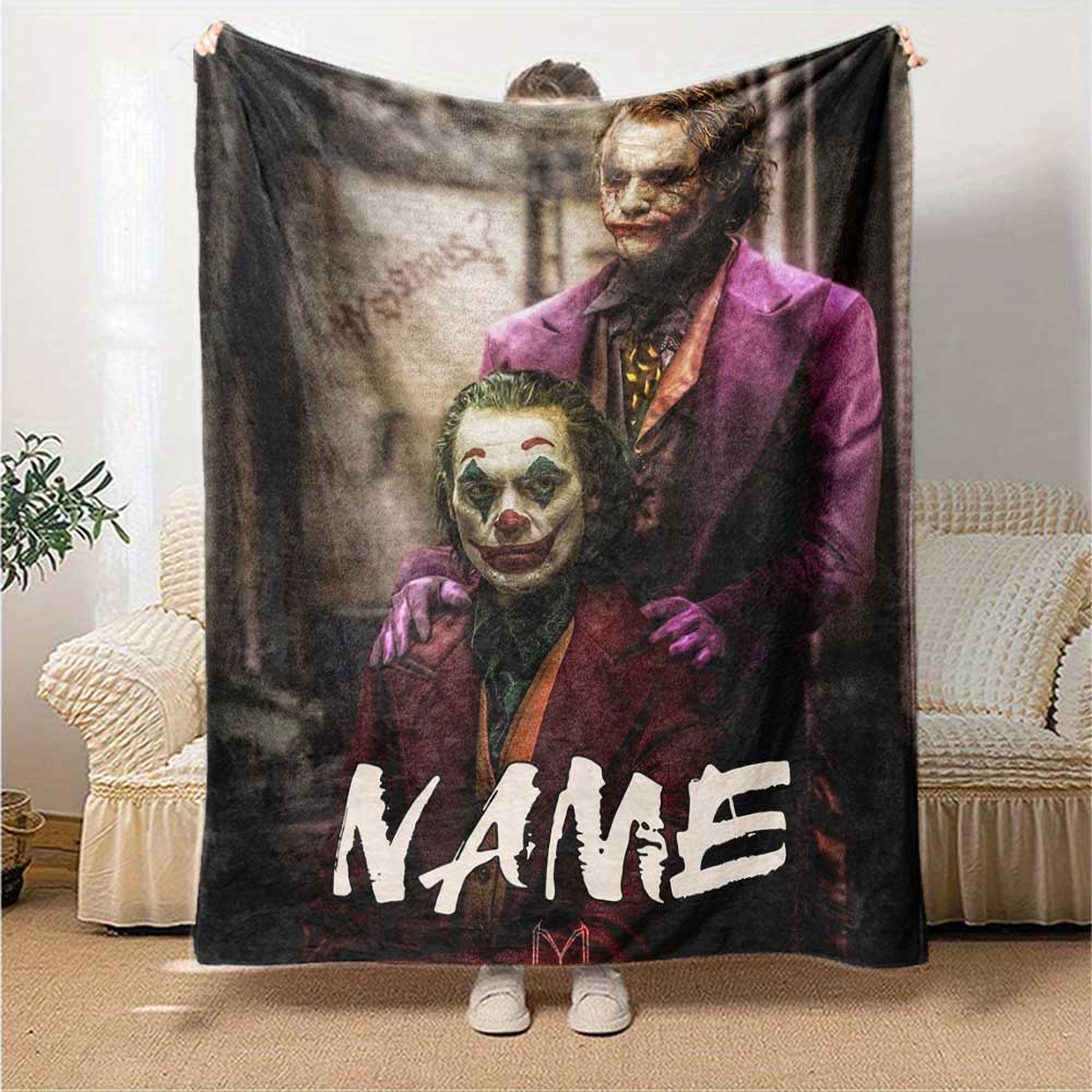 Warner (15) Personalized Name Blanket Throw Personalized Blanket Soft Warm Cozy Versatile for Office Living Room Bedding Chair Four Seasons Universal