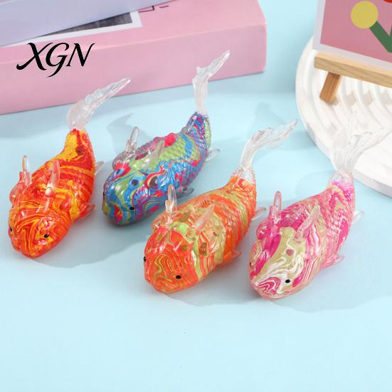 Fish-Shaped Decompression Gadget Fish Squeeze Toy Slow-Rising TPR Fidget for Stress Pinch Ball Relief Cute Kids Adults Soft Elastic