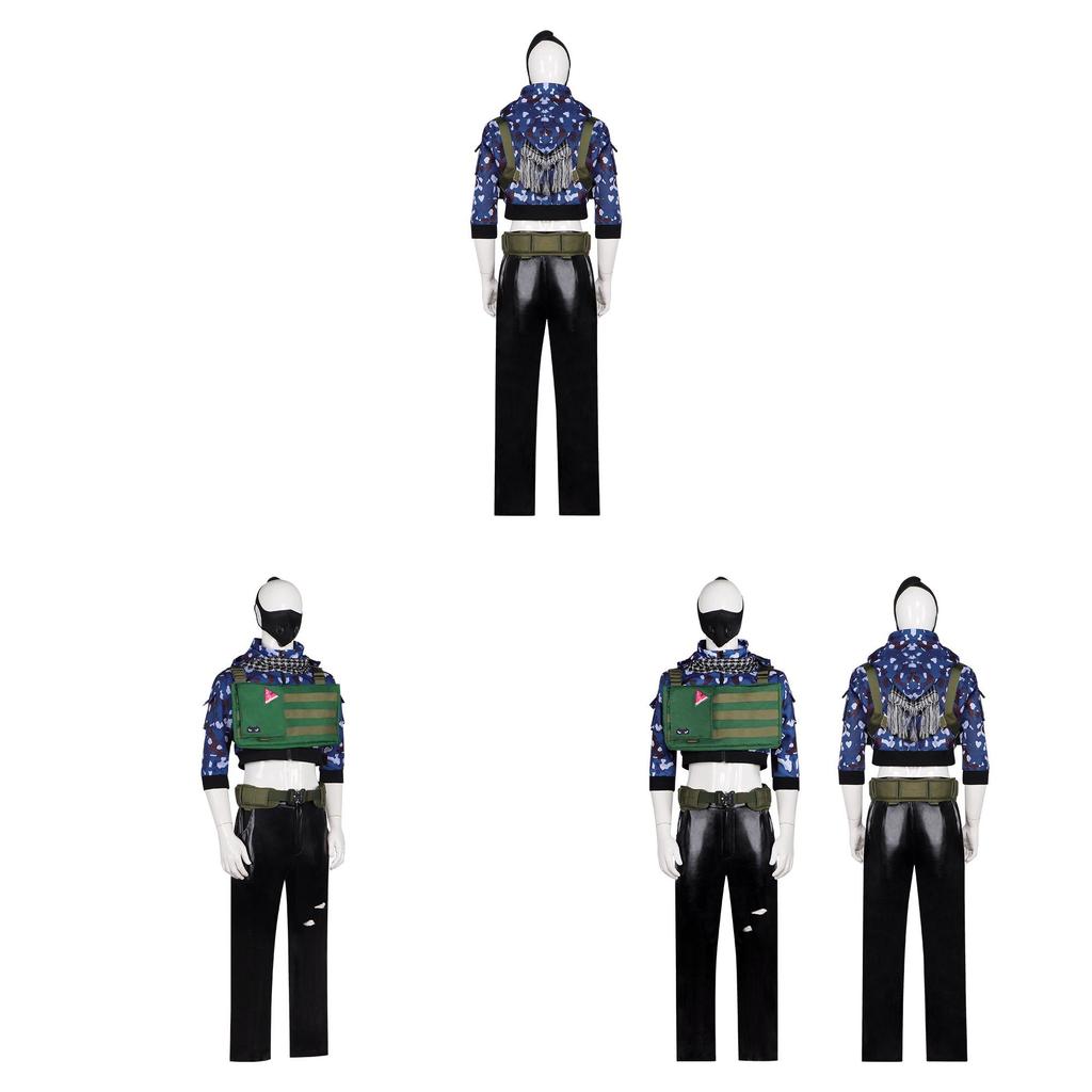 Delta Force Revenant Cosplay Costume For Women With Uniform Fabric For Anime Conventions