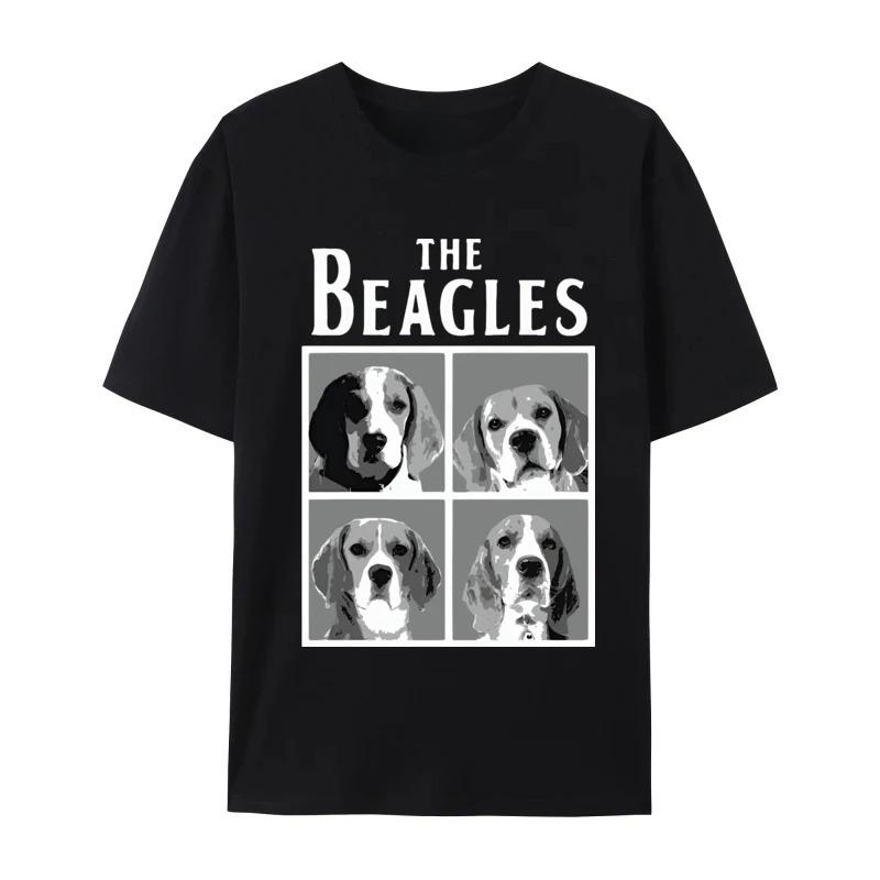 Cute Beagle Dog Tshirt The Beagles Printed Animal Lover Tshrit Women Casual Short Sleeve 2026 Fashionable Top Clothing