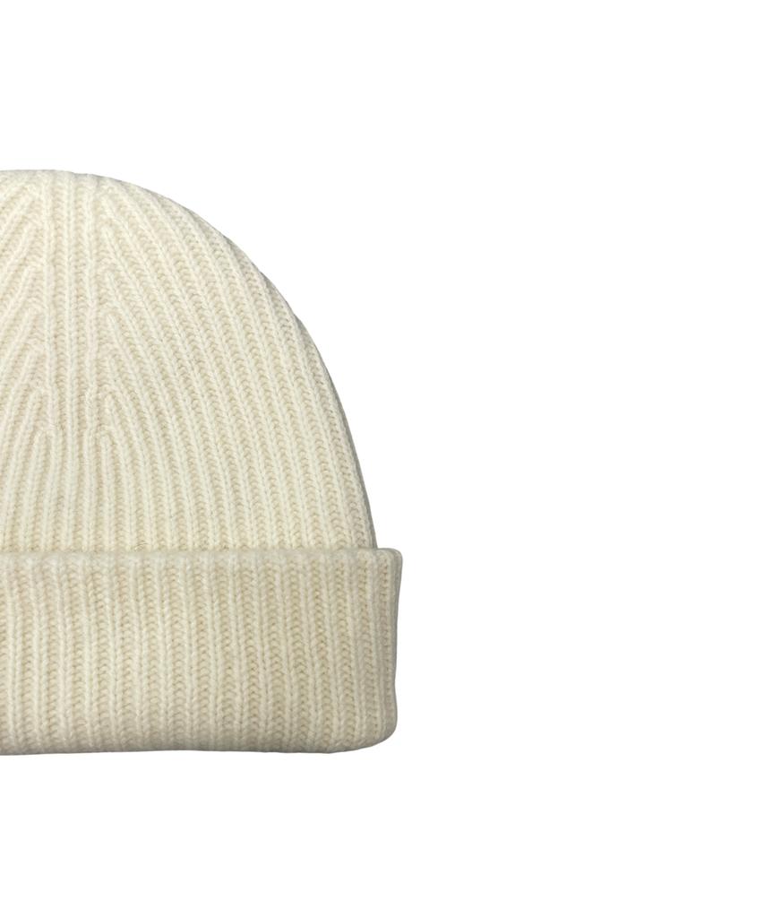 LOSTTOWNSUPPLY Oversized Knit Beanie Ivory