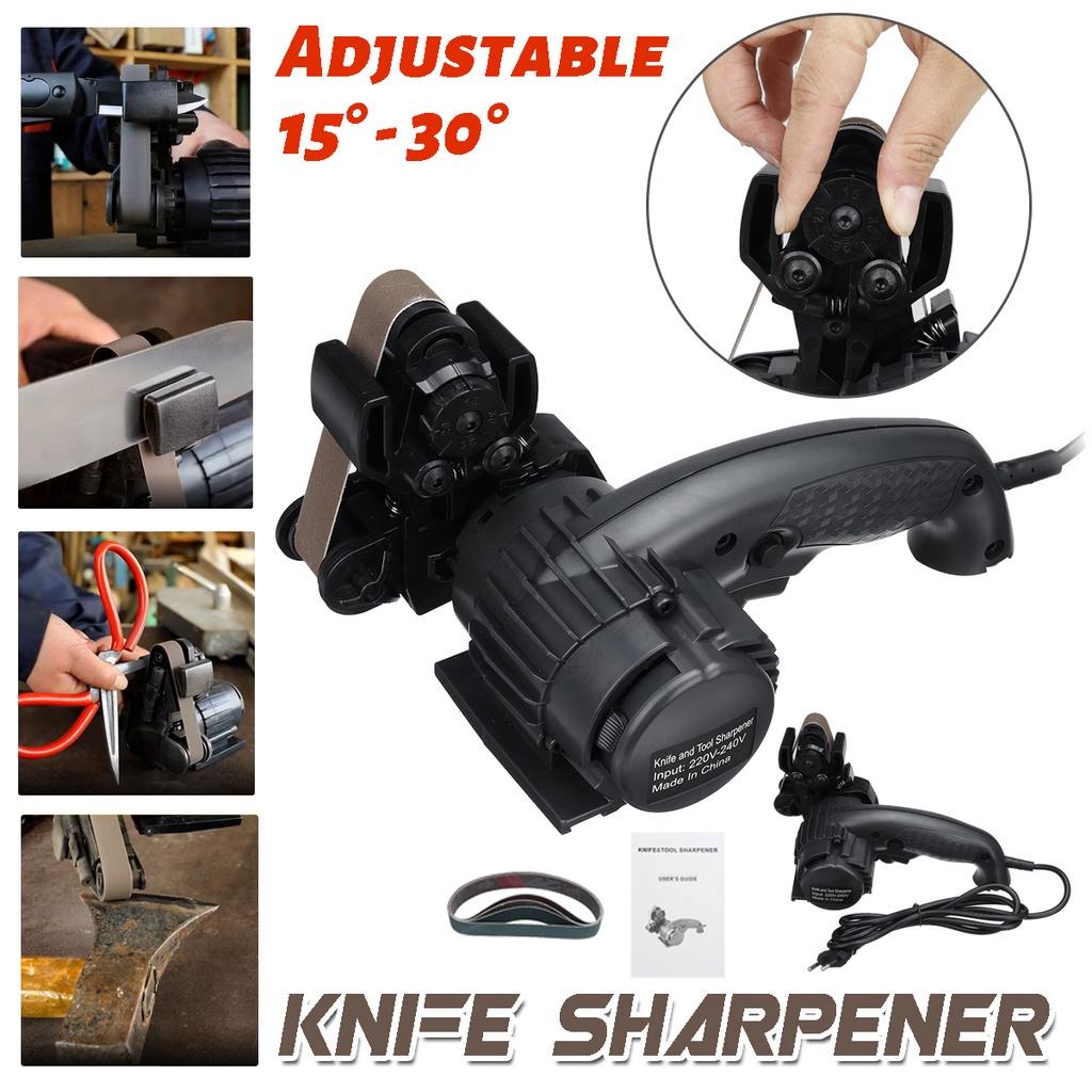 Elektrická profesionální ostřička kámen nástroj automatické broušení pro kuchyňské nože ostření nastavitelná ostřička nožů