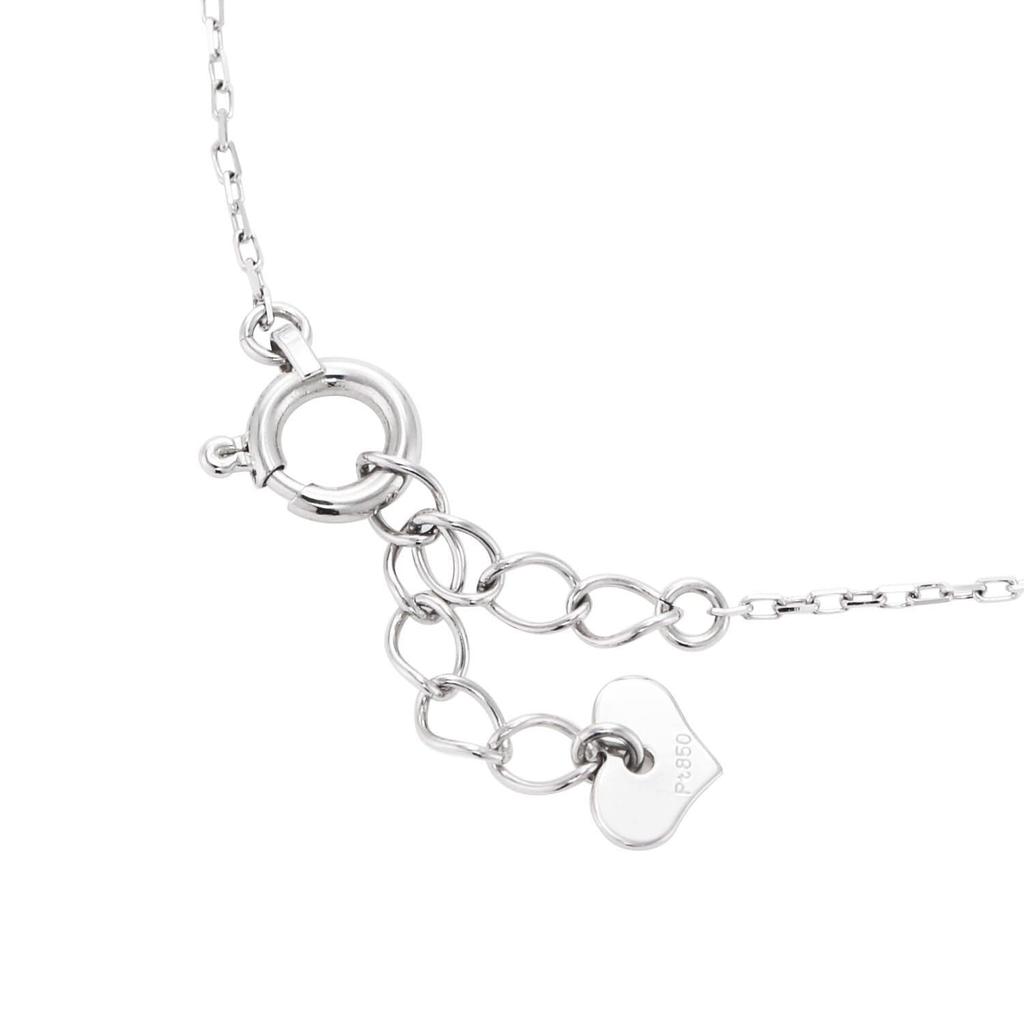 LARA Christie PT900 Platinum Single Diamond Bracelet 0.1ct (LB71-0001-PT)
