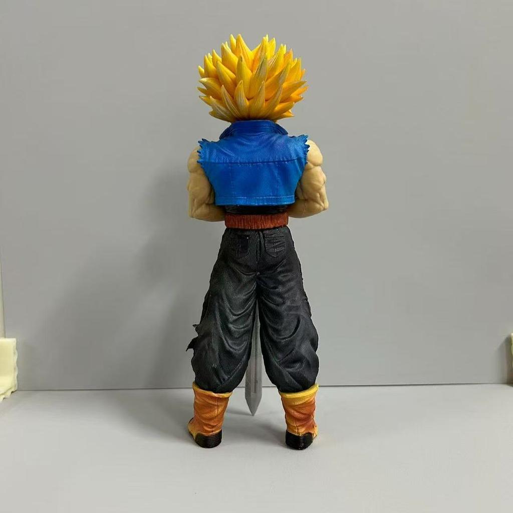 Toys Model Anime Dragon Ball Z Trunks Figure Future Trunks Action Figures 25CMPVC Statue Collection for Gifts Children