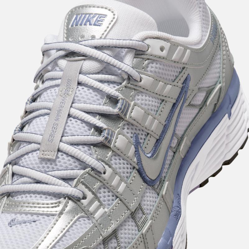 Nike Women's Lightweight Breathable Running Shoes - Spring Retro Style with Soft Cushioning - NIKE P-6000 BV1021
