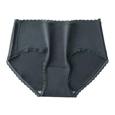 High End Women's Underwear Mid Waist Lace Underwear Pure Cotton Range Underwear  Antibacterial Triangle Pants