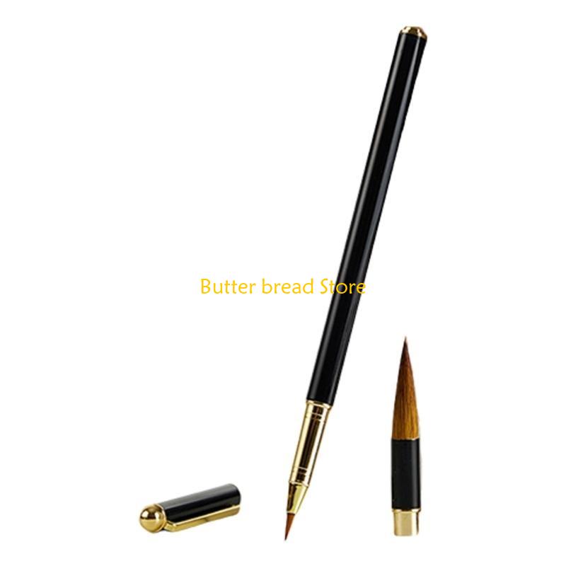 

W89C Brush Pen with Inks Converter and 4 Inks Cartridges for Writing чёрный