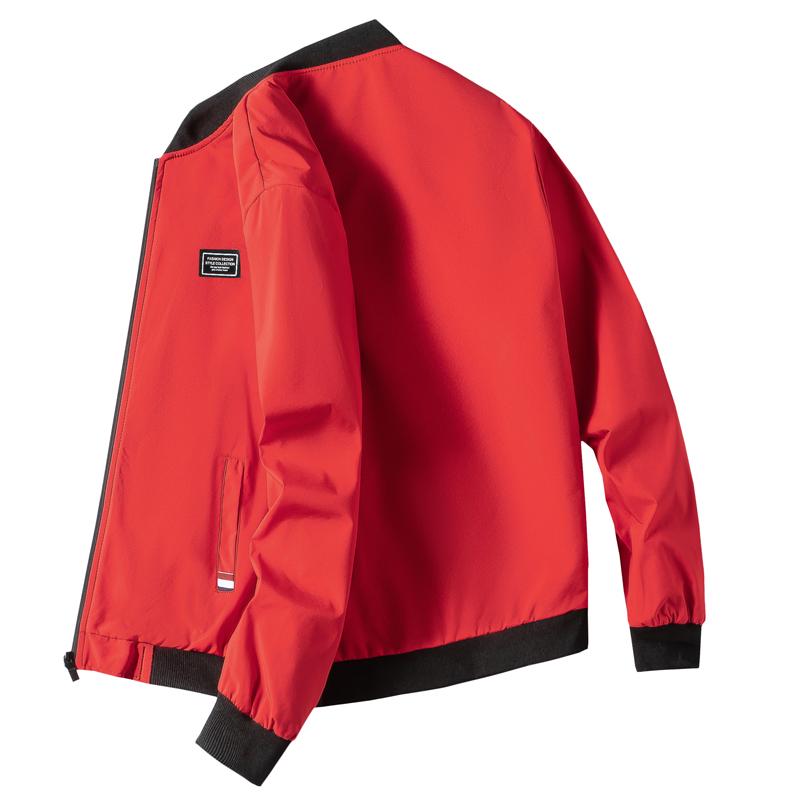 Men s Trendy Korean Cotton-Padded Jacket: Autumn/Winter, Stand-Up Collar, Plush Lining, Versatile & Stylish. XL