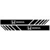 2pcs Car Rearview Mirror Emblem Stickers Window Trunk Badge Decal For Honda Accord Mugen Fit CITY CIVIC Jazz Odyssey Accessories