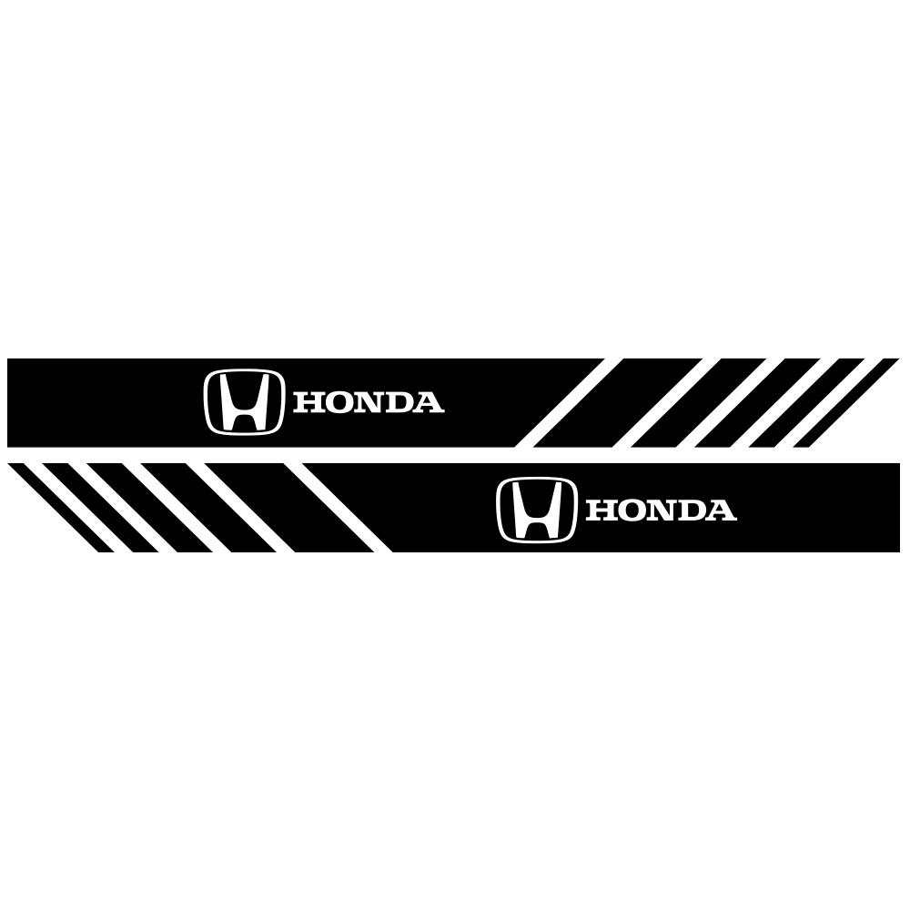 

2pcs Car Rearview Mirror Emblem Stickers Window Trunk Badge Decal For Honda Accord Mugen Fit CITY CIVIC Jazz Odyssey Accessories 2PCS