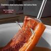 Stainless Steel Meat Hook with Newcomer Discount – Grab Cooked or Braised Meat with Thickened Long Handle