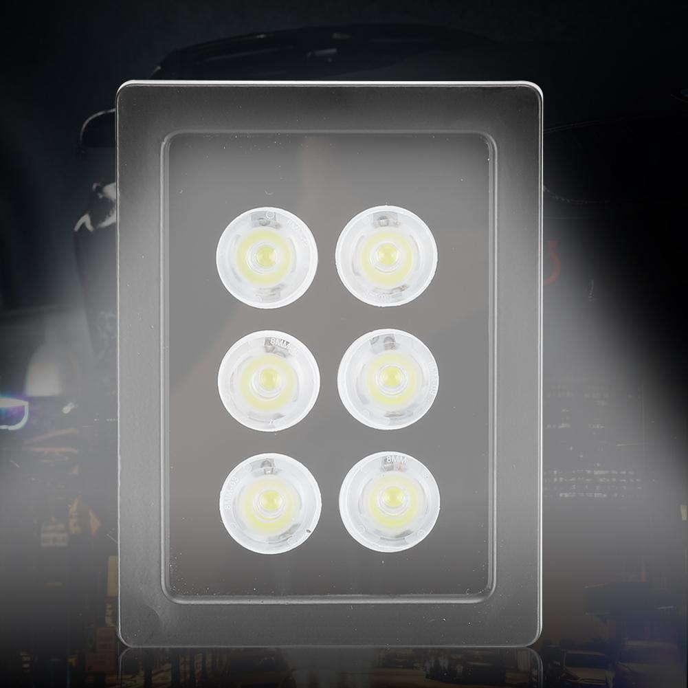 DC12V 6 LEDs Fill Light IP66 Waterproof Light Adjustable Installation for Security Surveillance