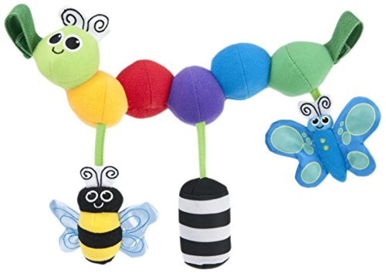 

Sassy Caterpillar Carries Baby Toy ages 0 months and Educational Toy for Strollers and TYSA80071 (for up), Cribs,