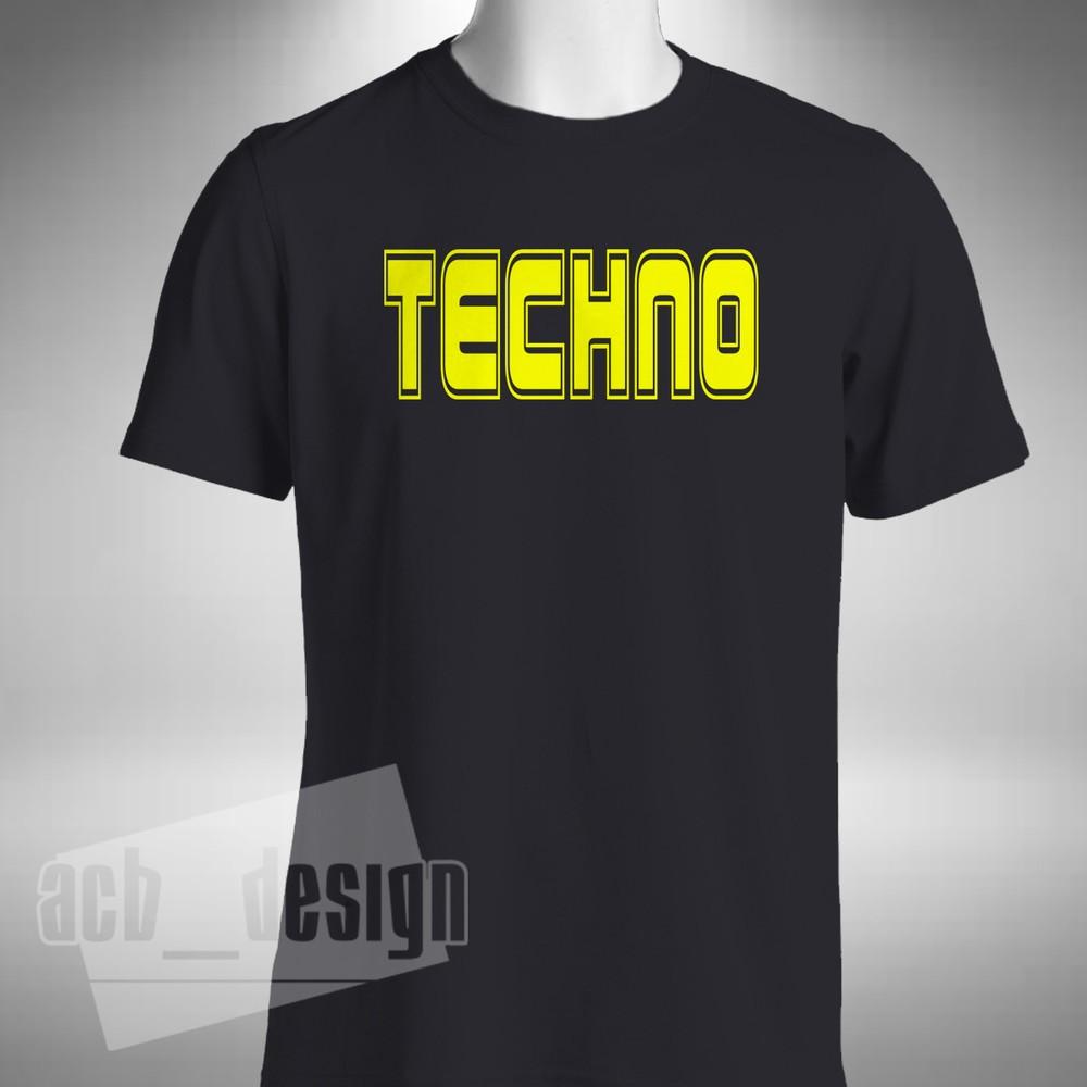 

Techno Men s T-Shirt Dj Producer Clubbing Rave Dance Music Lover 3XL