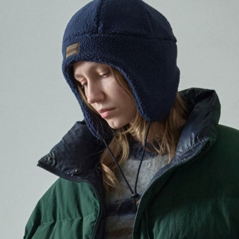 

ШАПКА-УШАНКА FACADE PATTERN Polartec_3 цвета BROWN