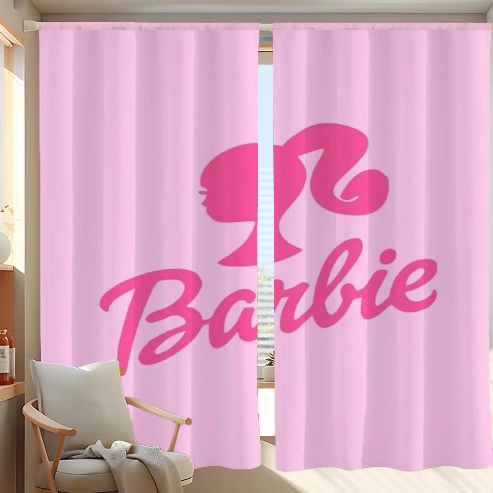 

Home Interior Kitchen Curtains for Living Room 2 Pieces Blackout Curtains Door Curtain B-barbie-e Partition Bedroom Decoration W50xH70cmx2pcs-CL