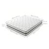 Mattress 90x200 H4 height 25cm with comfort foam, 7-zone pocket spring mattress ergonomic, adult spring mattress OEKO-TEX certified